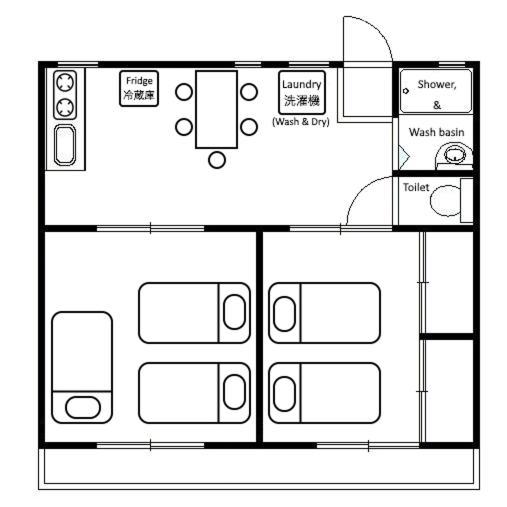 Guest House Meets Okayama All Private Room Hostel Luaran gambar